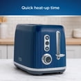 thumbnail image 4 of Oster Retro 2-Slice Toaster with Quick-Check Lever, Extra-Wide Slots, Impressions Collection, Blue, 4 of 6
