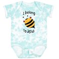 thumbnail image 3 of Inktastic I Belong to Jesus Boys or Girls Baby Bodysuit, 3 of 5