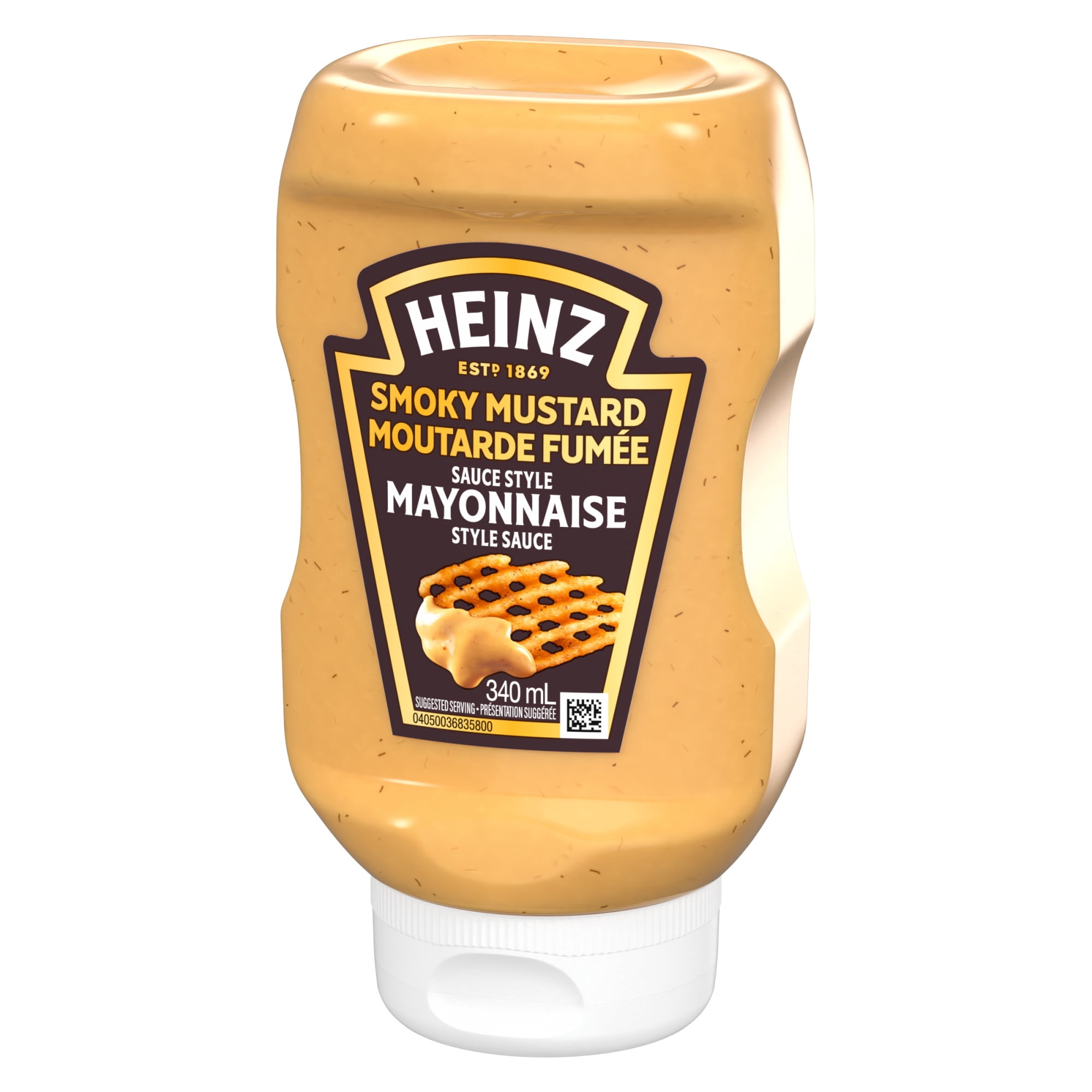 Sauce Mayonnaise Style Moutarde Fumée, Bouteille