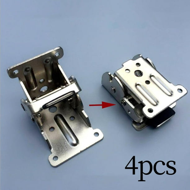 90 degree self-locking folding hinge hinge table and chair legs and feet  folding furniture stainless steel hardware accessories