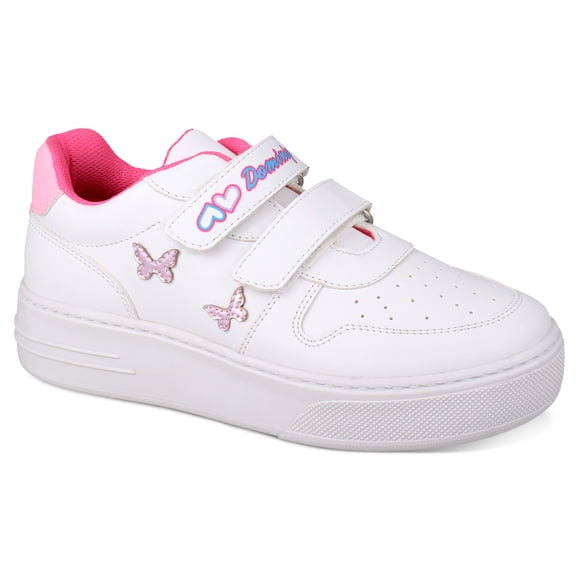 Tenis de Niña y Jovencita Dominiq 2462 Látigo en velcro