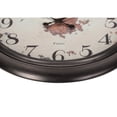 thumbnail image 3 of Monarch Specialties I 9042 - Clocks, 20" Round, Wall Clock, Brown, Transitional, 3 of 4