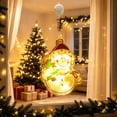 thumbnail image 6 of 1-Pieces Christmas Window Decorations - LED Battery Operated Christmas Lights, Light up Christmas Decorations with Suction Cup for Holiday Decor, C, 6 of 7
