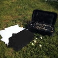 thumbnail image 1 of BESTYASH 1Pcs Clarinet Cloth Box for Clarinet Players with Rectangular and Portable Shape, 1 of 8