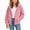 01-Pink, variant on Atogsazn Childrens Girls Full Zip Hoodies Kids Casual Oversized Long Sleeve Hooded Sweatshirt Fall Winter Tops Clothes Beige 3-4 Years Fashion