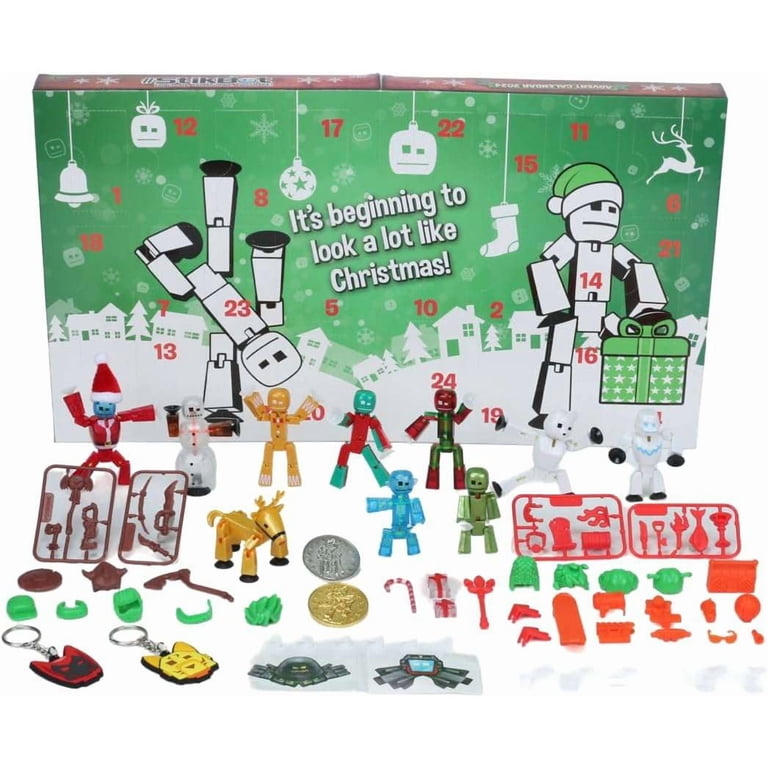  アドベントカレンダー 2024 Zing Stikbot Advent Calendar 2024 - Walmart.com