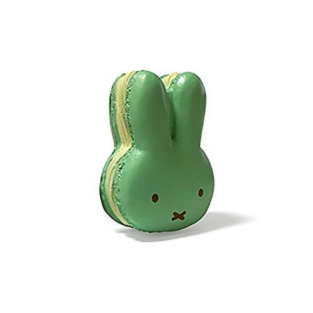 Miffy The Beautiful and Kawaii Aqua Rabbit Bunny Ice Cream Cookie Sandwich Squishy with Vanilla filling Japan (Best Grocery Store Cookies And Cream Ice Cream)