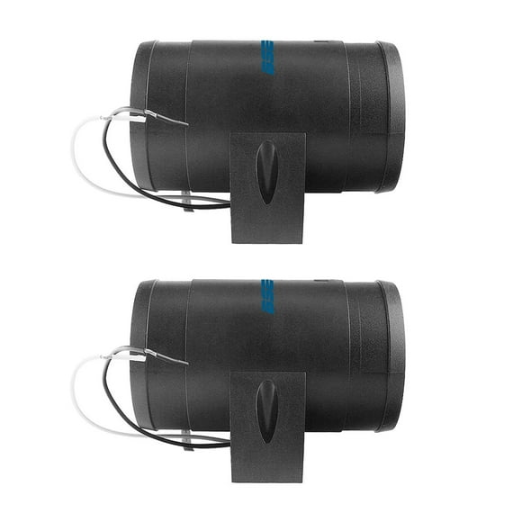 2 Pedazos Extractor Ventilador de Línea Ventilador de para Manguera de Marine de Tubo 3 Pulgadas Yotijar Soplador de aire 145CFM
