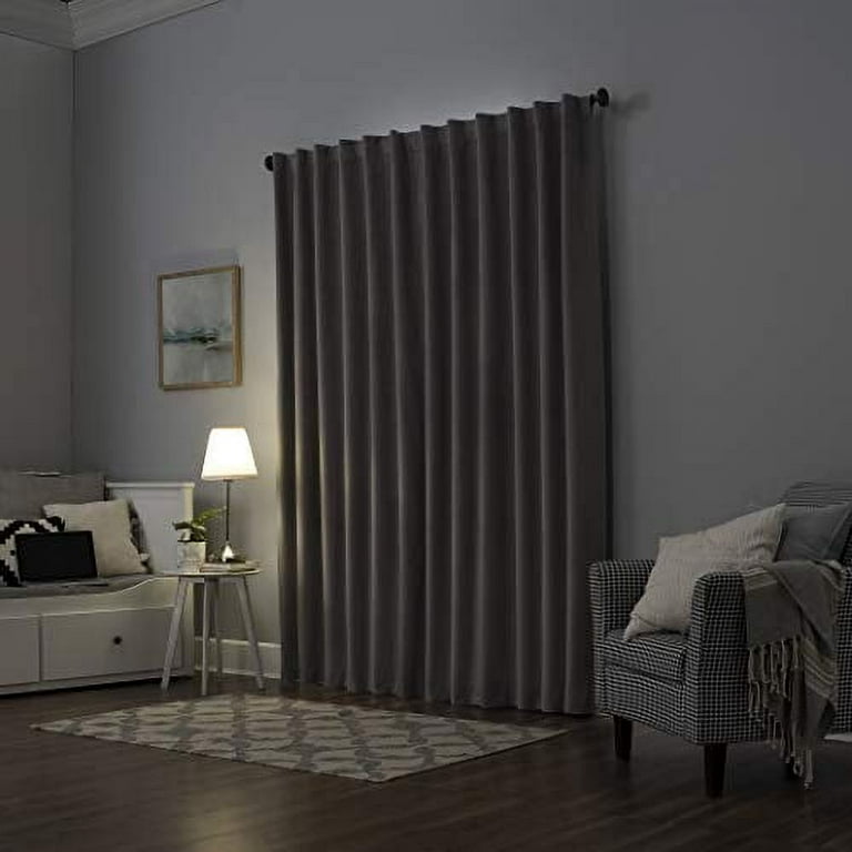 Sun Zero Amherst Velvet 84-Inch Thermal Total Blackout Back Tab