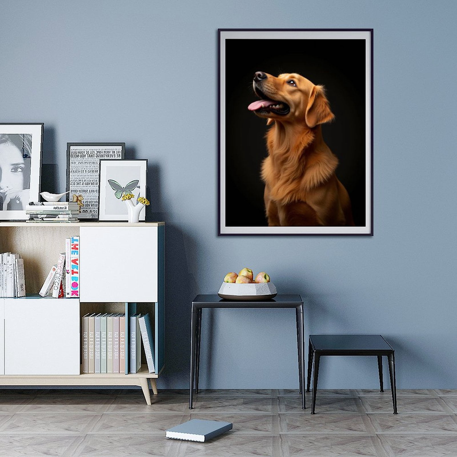 Diamond Art Kits for Adults - 5d Golden Retriever Portrait Bliss Diamond Painting for Adults, Diamond Art for Adults Beginners, Diamond Painting Kits for Adults for Home Wall Decor