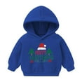 thumbnail image 2 of Edvintorg Christmas Hoodies For Kids Clearance 2-7Years Boy Girl Harajuku Hooded Sweatshirt Long Sleeve Fall Winter Christmas Gift Casual Pullover Sportswear Children's Clothing, 2 of 7