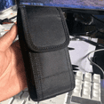 thumbnail image 2 of Black Magnetic Leather Case with Card Holder under the flap. Compatible with Boost Summit 5G, 2 of 7