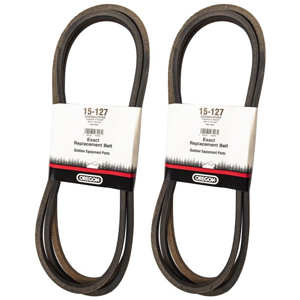 Oregon 15127 Set of 2 Hydro Drive Belt 428 Diesel Zero