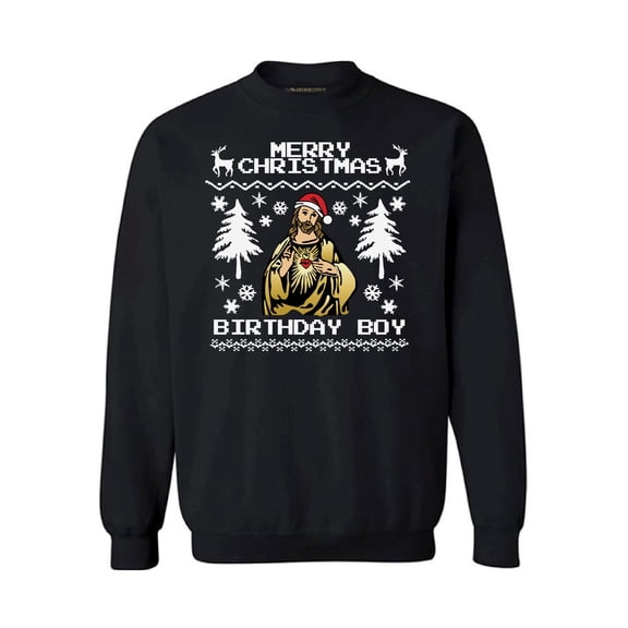 Awkward Styles Christmas Sweater Sweater Christmas Sweater Birthday Boy Sweatshirt for Xmas