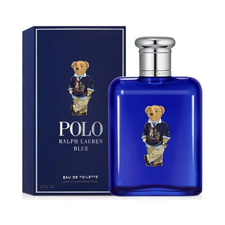 Ralph Lauren Men s Holiday Bear Edition Polo Blue Perfume 4.2 Oz EDT Spray for Men Walmart