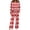 Red, variant on Womens Christmas Pajamas Set Long Sleeve Crewneck Top and Drawstring Pants Casual Sleepwear 2-Piece Holiday Lounge Homewear Outfits