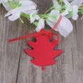 thumbnail image 2 of KAKOWELY 180pcs Thanksgiving Fall Artificial Maple Hanging Paper Leaves Tags Gift Decorations With String for Wedding Party Christmas (9 Patterns Random Color),2.17"X2.56"X0.08", 2 of 5