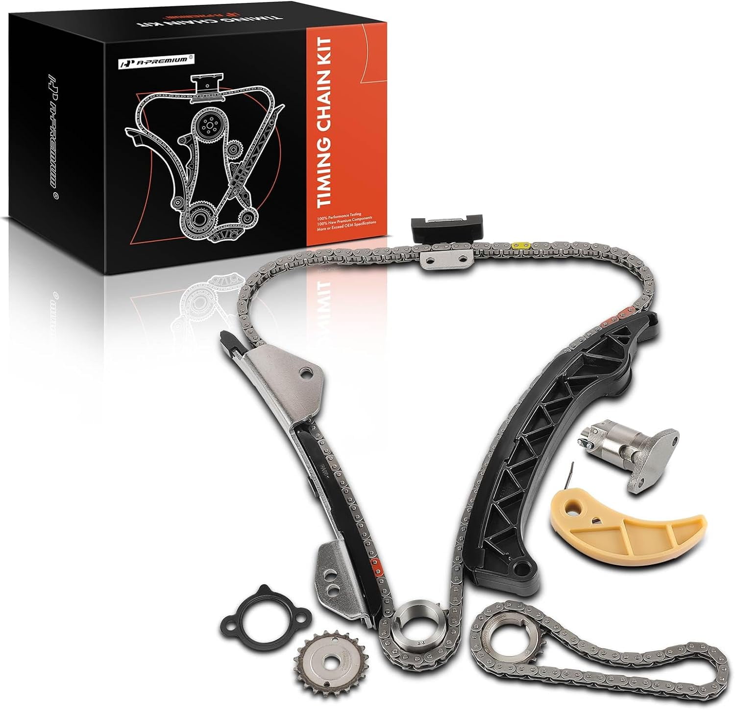 A-Premium Engine Timing Chain Kit W/Sprocket & More [fits - View #10