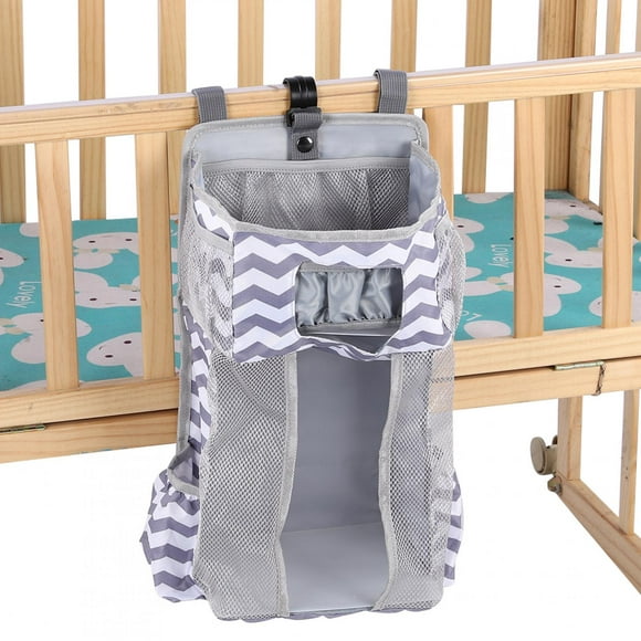 Stand Firmly Hanging Bag PP Partition Board Hanging Bag Baby Bed Storing Baby Toys