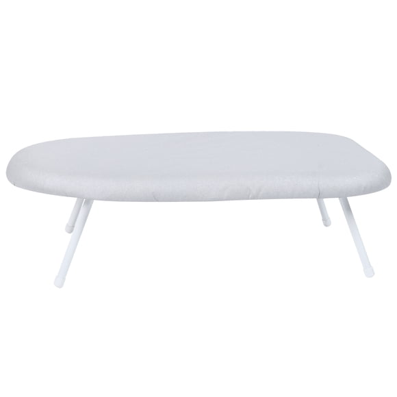 Herwey Ironing Desk,Ironing Accessories,Folding Steel Tube Mini Household Ironing Board Desktop Ironing Table for Home Use