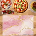 thumbnail image 2 of Joocar Pink Marble Gold Vein Placemats Set Of 4 For Home Kitchen Table Decor 12x18 inch Linen Table Mats Set Of 4 For Home Kitchen Table Decor 12x18 inch, 2 of 5