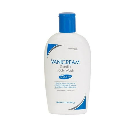 gentle ounce vanicream wash skin body sensitive fragrance dermatologist tested sulfate gluten