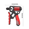 thumbnail image 3 of Multiple Level Tension Hand Exerciser Regulable Hand Grip Strengthener for Wrist Forearm Training Light weight Travel Red, 3 of 4