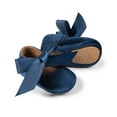 thumbnail image 5 of Meckior Baby Girls Dress Shoes Infant Mary Jane Bowknot Soft Sole Shoes for Newborn First Walker, 5 of 6