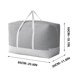 thumbnail image 3 of Thickened Coarse And Linen Clothing Quilt Storage Bag Quilt Bag Washable Storage Bag Soft Storage Box Moving Bag, 3 of 7