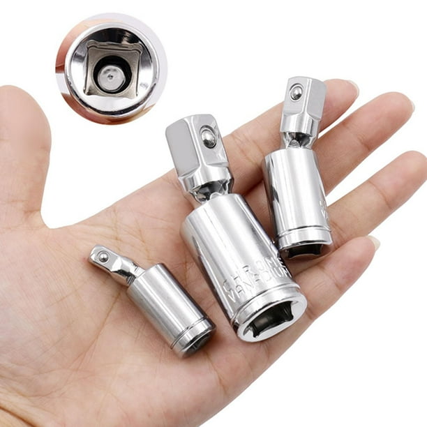 Impact Grade Universal Joint Swivel Socket Adapter Spring Loaded