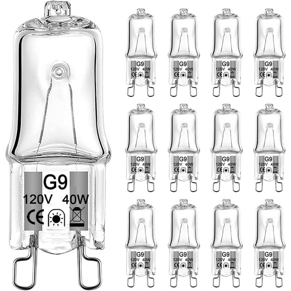 40 Watt G9 Xenon Bulbs