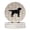 Brown, variant on Black Labrador Retriever Merry Christmas Large Sandstone Coasters Pack of 4 4 in x 4 in