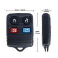 thumbnail image 2 of Great promotion! Suitable For 4-key Split Remote Control Car Keys, 2 of 2