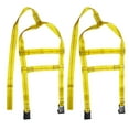 2 pack 17"21" Tire Basket Tow Straps Wrecker Car Hauler Truck Tow