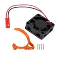 thumbnail image 2 of RC Motor Heat Sink With Cooling Fan, 540 550 Engine Fin Heatsink  For RC 1/10 Motor, 2 of 8