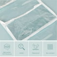 thumbnail image 4 of Bevtee 2 Pack over The Door Organizer, 5-Shelf over The Door Pantry Organizer, Hanging Storage with Clear Plastic Pockets, White, 4 of 5