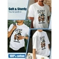 thumbnail image 5 of AllAreN T-Shirts for Father Best Papa in the World T-Shirts for Dad Funny Graphic Dad Shirt, 5 of 7