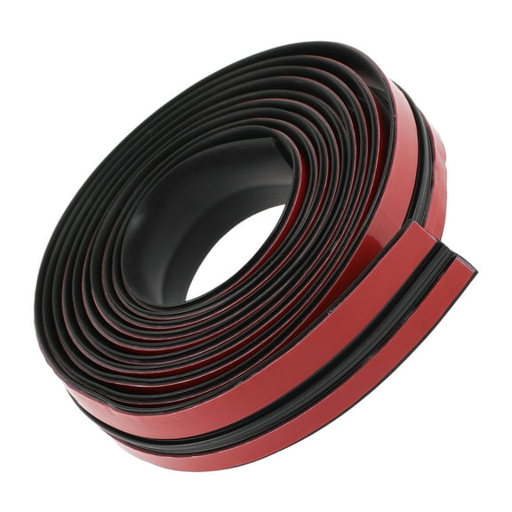 Unique Bargains Universal Car Weatherstrip Weather Stripping Self Adhesive Weather Seal Strip 7Ftx0.75" T-Shape EPDM
