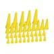 thumbnail image 1 of 35 tapones para servicio de aceite hidráulico, tapón hidráulico industrial universal de silicona Amarillo, 1 of 9