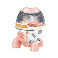 thumbnail image 3 of Rocket Piggy Bank Lindos regalos de cumpleaños, práctico, aprendizaje temprano, máquina de ahorro de cajero automático para niños y niñas de 3 a 8 rosa, 3 of 8