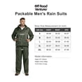 thumbnail image 6 of Off Road Ventures Rain Suits for Men Waterproof Breathable Packable Rain Gear with Hood for Hiking (Jackets and Pants), 6 of 6