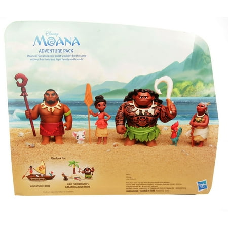 Disney Moana Adventure Pack + Disney Moana Adventure Canoe