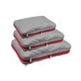 thumbnail image 4 of Waterproof Compression Packing Cubes 3-Pack Travel Luggage Organizer, Expandable Nylon Storage Bags for Clothes Accessories, 4 of 5