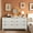 White, variant on 6-Drawer Dresser for Bedroom, Water Drop Texture Drawers Tall Closet Organizers and Storage Clothes, Metal Chest of Accent Storage Cabinet for Living Room, Entryway, Hallway