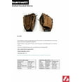 thumbnail image 4 of Barnett Sl-125 12,5 Baseball Gloves, Leather, Outfield, Right Hand Throw, 4 of 5