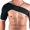 Black, variant on Prettyui Single Shoulder Support Wrap Adjustable Compression Brace Sleeve Pad Fitness Sportswear