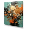 thumbnail image 2 of Designart "Dynamic Dollars In Pop Art" Pop Art Canvas Wall Art, 2 of 7
