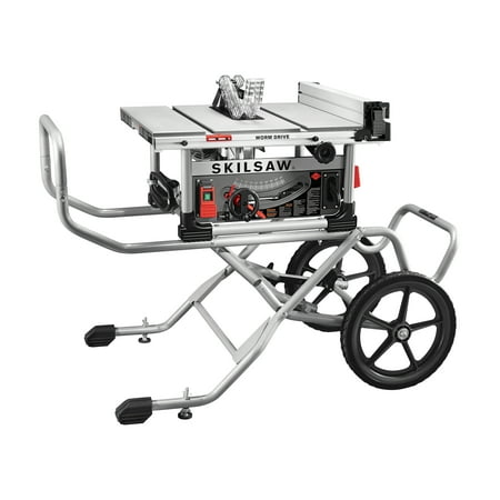 SKIL SPT99-11 10-Inch Heavy Duty Portable Folding Worm Drive Table Saw with Stand