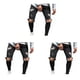 thumbnail image 2 of Guardurnaity Pantalones negros ajustados, una opción cómoda y de moda para hombres, vaqueros ajustados rotos, disfraces para hombres Prendas para la parte inferior del cuerpo, 2 of 3