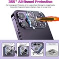 thumbnail image 3 of for iphone 15 16 Tempered Glass For iphone 14 pro Screen Protector iphone 13 12 Pro max Camera protectors for iphone 16 pro Glass Film iphone 15 pro glass protector For apple iphone 14 pr, 3 of 7